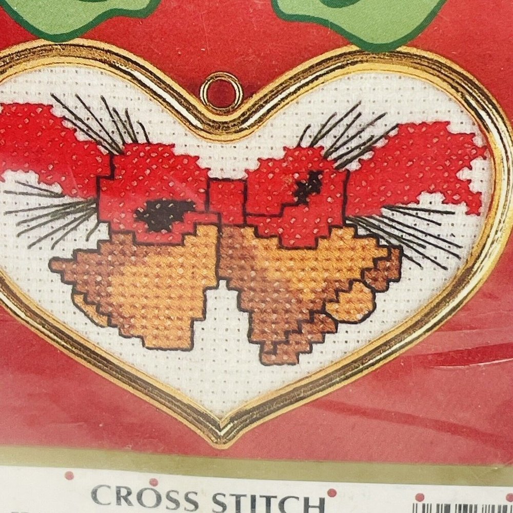 Cross Stitch Kits Christmas Traditions Wang's Bells Vintage Old Small Art Craft
